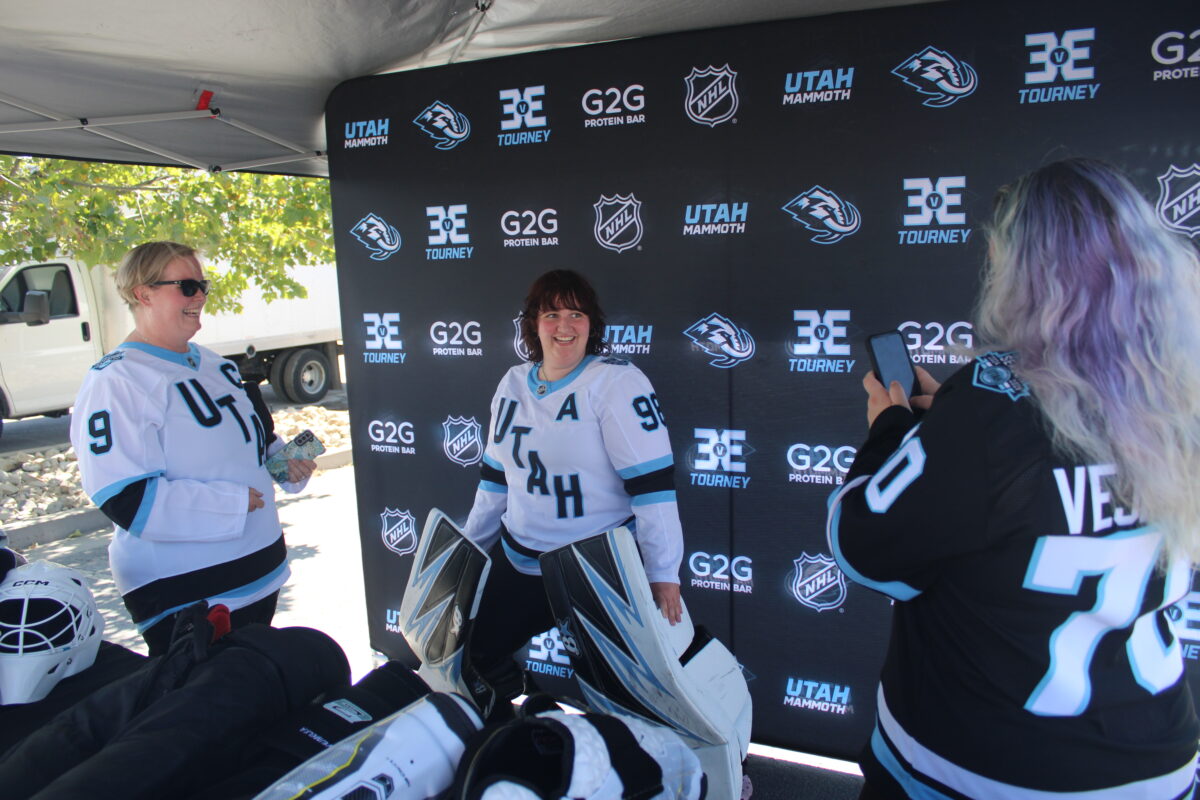 PHOTOS: Utah Mammoth Week fan fest and clinics reach Ogden
